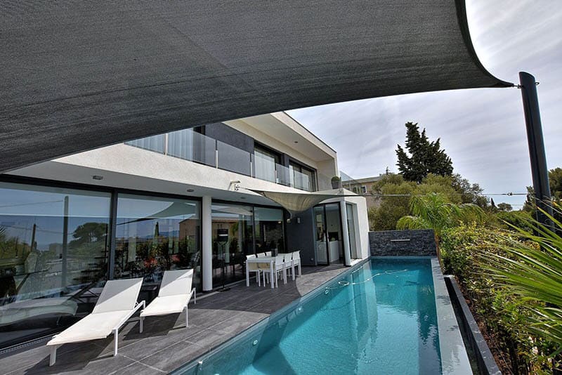 toile d'ombrage pour jardin