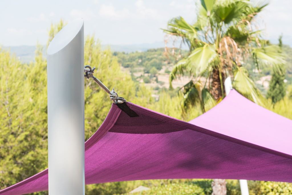 toile d'ombrage en France