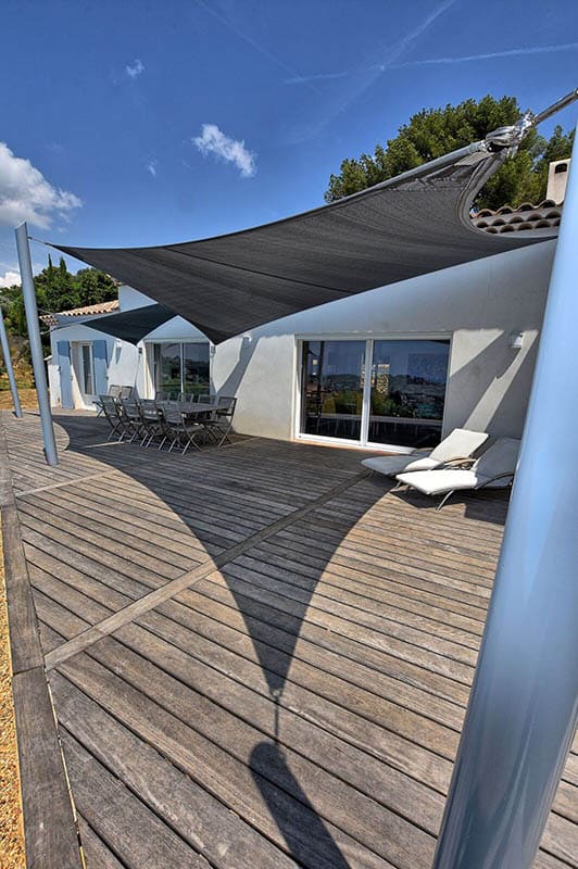 voile d'omrage pour villa