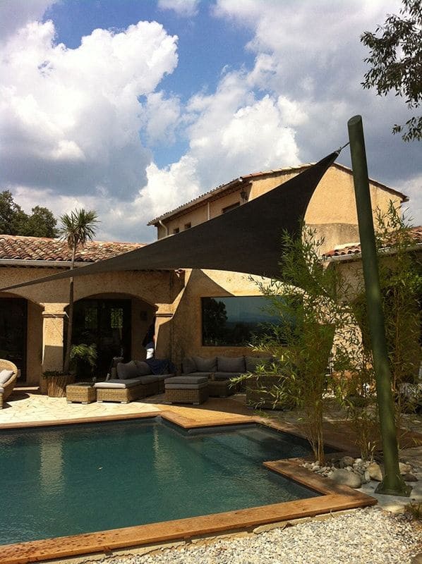 voile d'ombrage pour terrasse